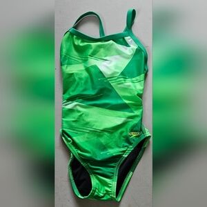 Speedo swimsuit girls fly back size 24 competition suit